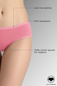 Zivame Dreamcatcher Regular Rise Full Coverage Hipster Panty - Tap Shoe — thumbnail 5